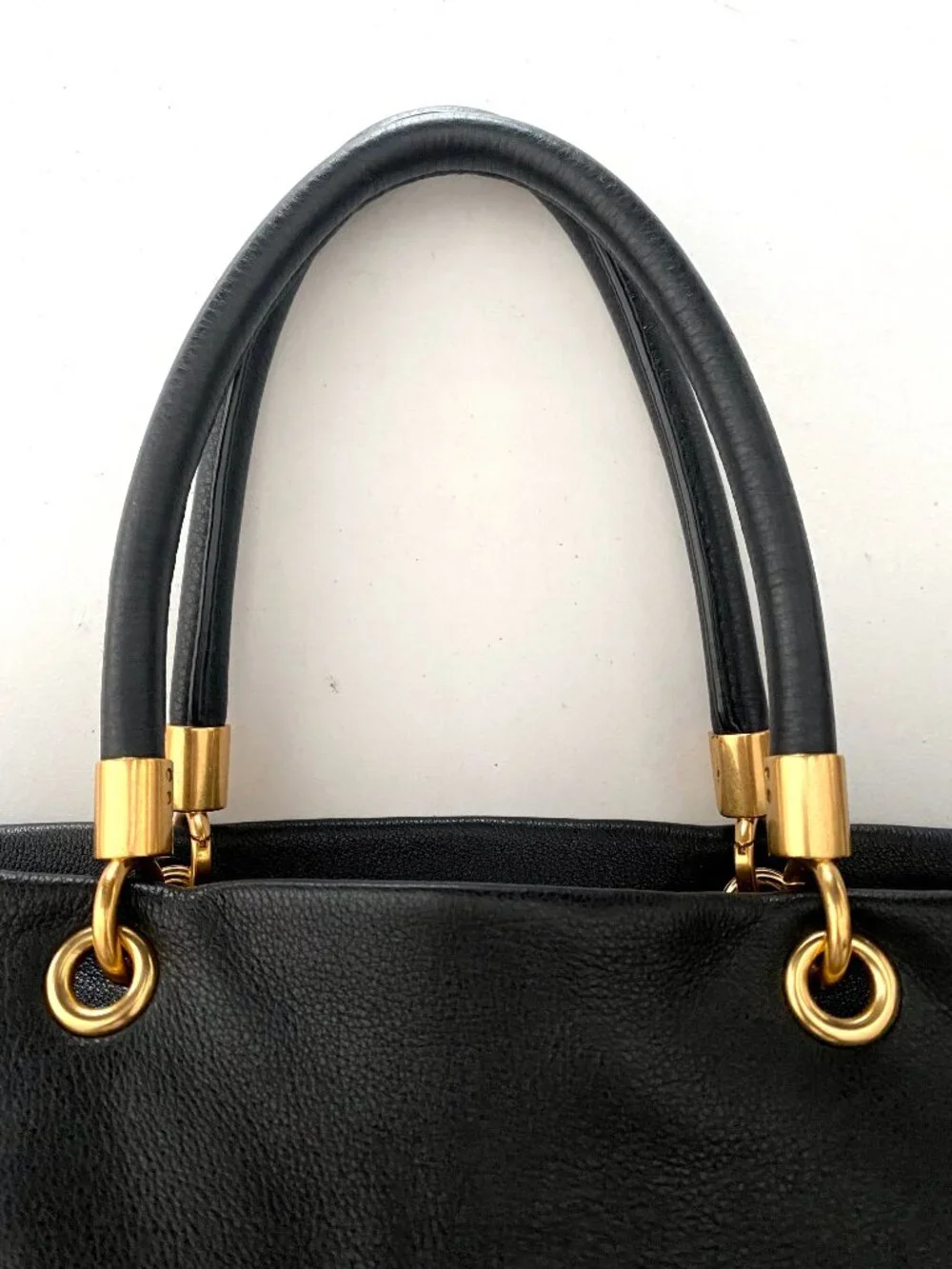 Marc by Marc Jacobs Too Hot Too Handle Black Satchel Bag